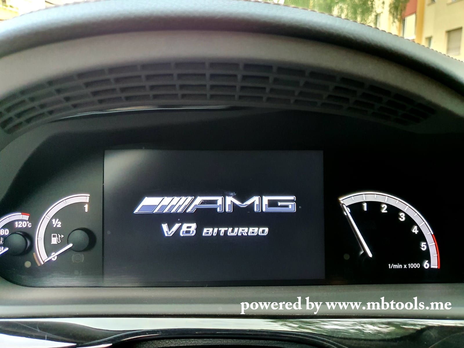 Instrument Cluster AMG Menu