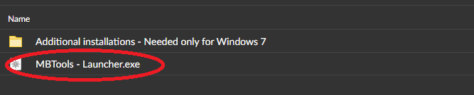 How to install MBTools