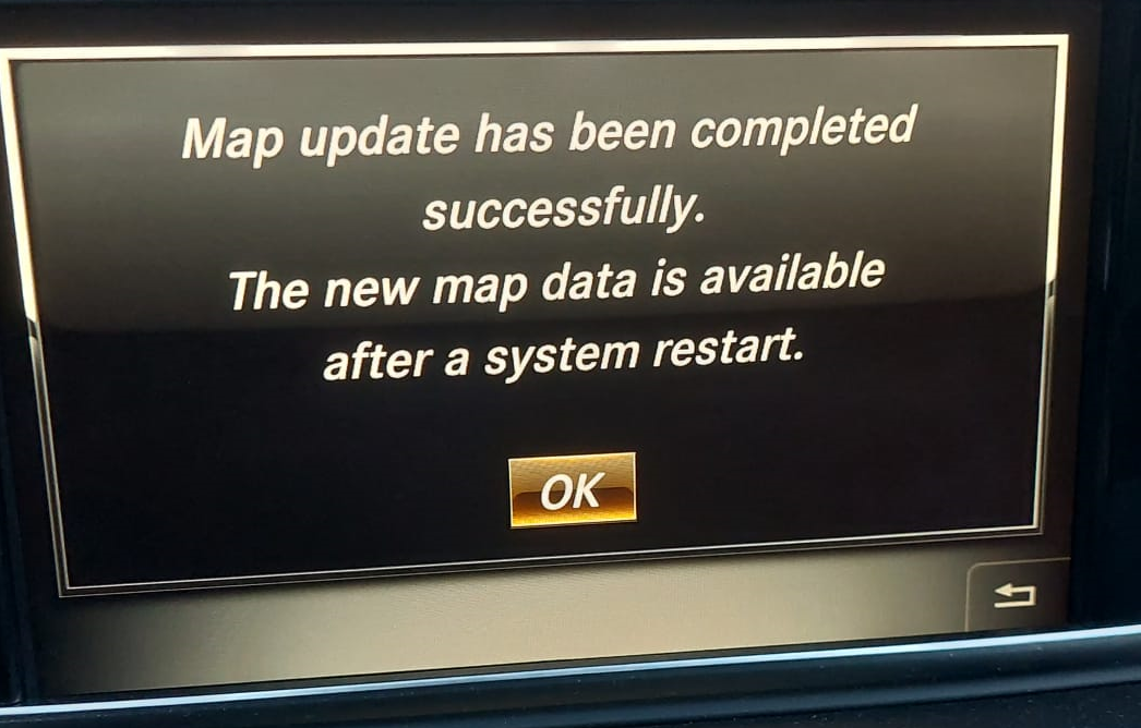 How to update your Mercedes maps in 2025