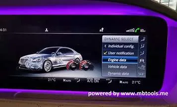 AMG menu ic213 25