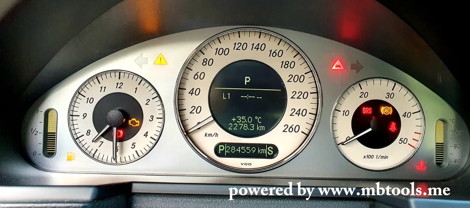 Instrument Cluster Mileage Renew